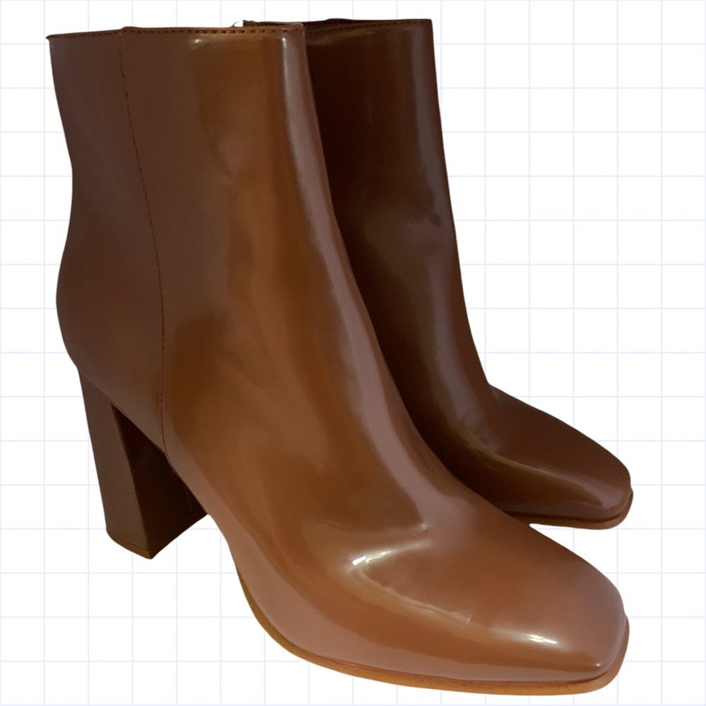 JLO Josie Booties - Cognac size 6.5